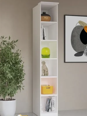 Vysoký regál Optima 15 - bílá Ověřený